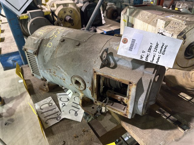 General Electric 5 HP 1750 RPM 219AT DC Motors 41059