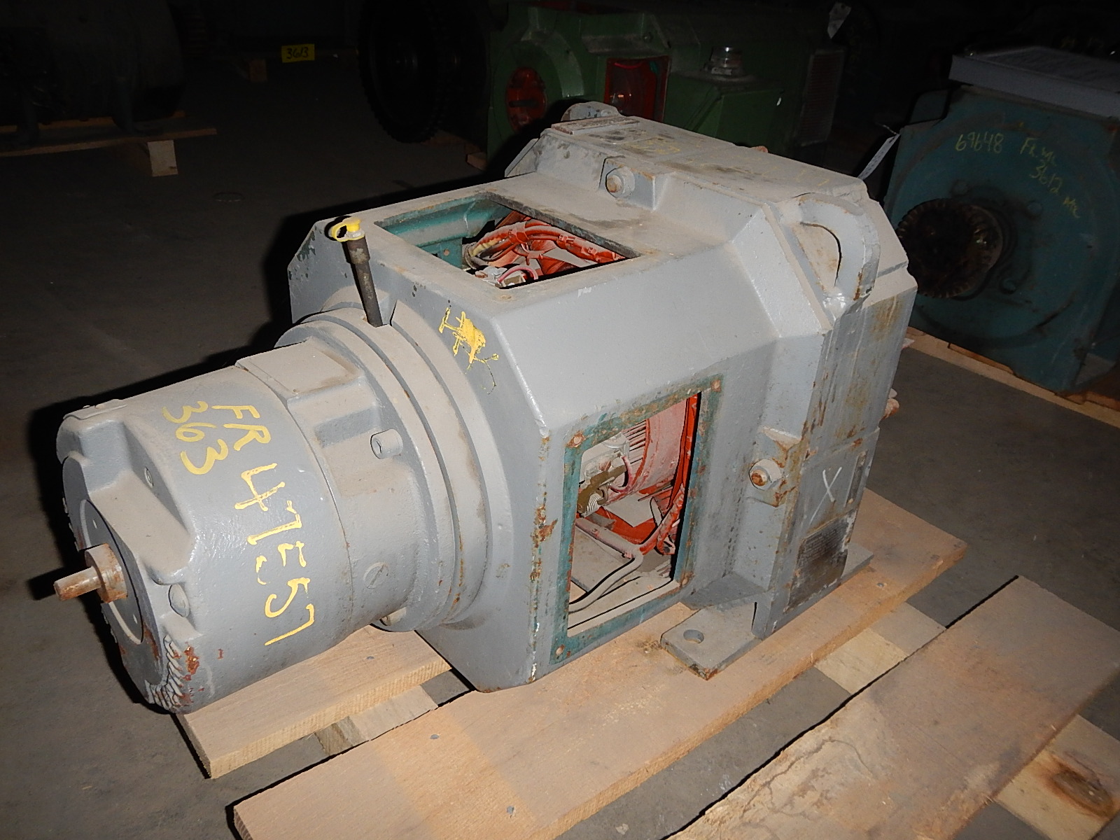 Reliance 20 HP 850/1500 RPM 363AT DC Motors 47557