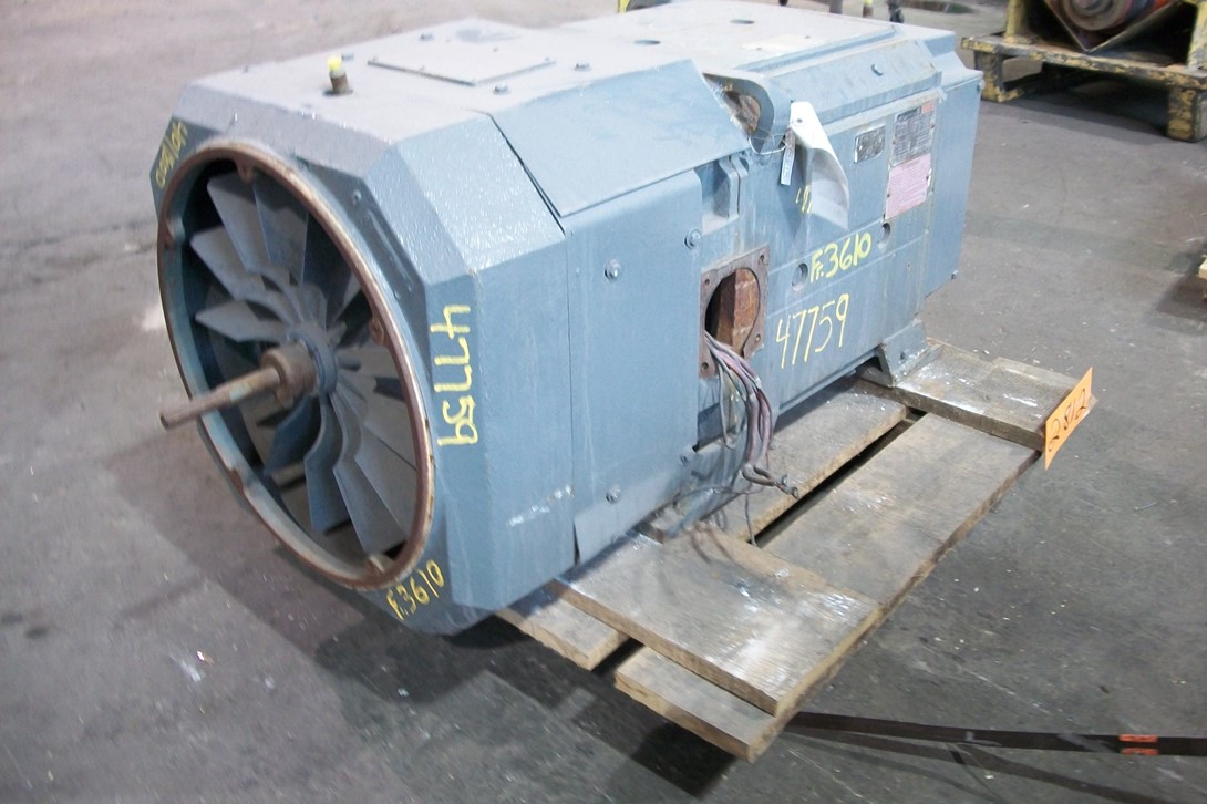 Reliance 40 HP 1750/1950 RPM B3610ATZ DC Motors 47759