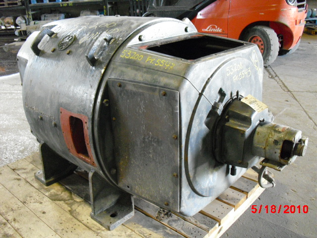 General Electric 600 HP 1750 RPM 5543 DC Motors 53200