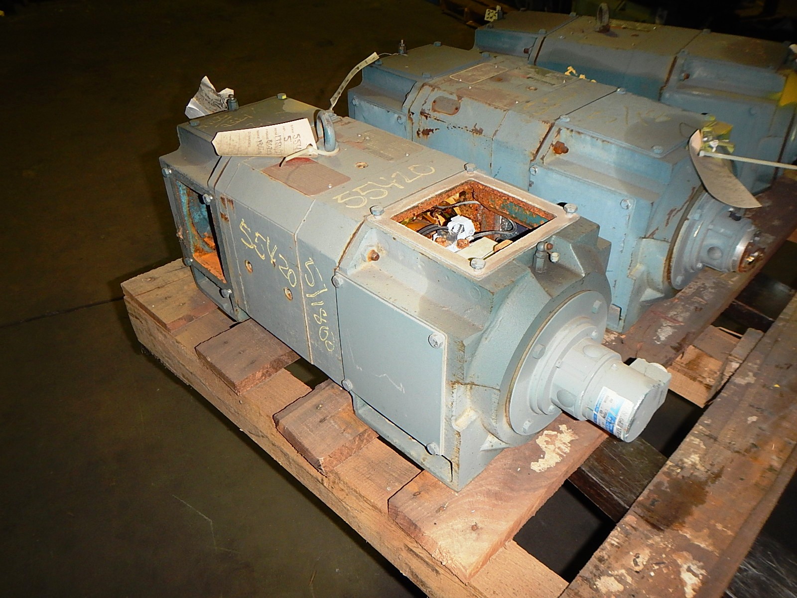 Reliance 5 HP 1750/2300 RPM SC2113ATZ DC Motors 55420