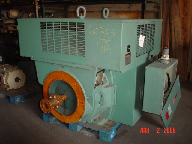 Reliance 700 HP 3600 RPM 5808DS Squirrel Cage Motors 60203