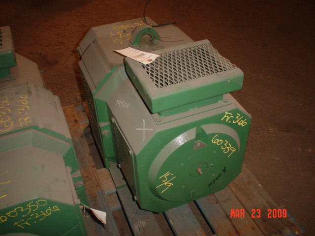 Reliance 15 HP 650/2600 RPM 366AT DC Motors 60339