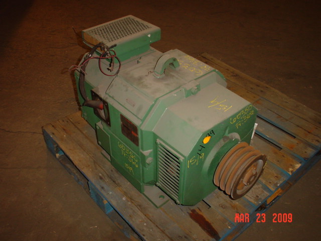 Reliance 15 HP 650/2600 RPM 366AT DC Motors 60350