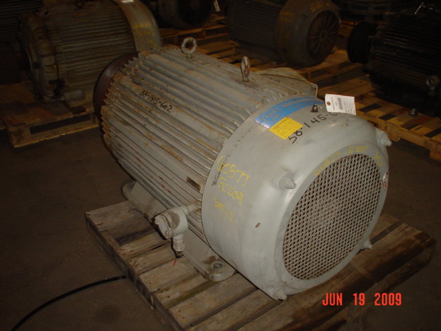 Westinghouse 300 HP 1200 RPM 509E Squirrel Cage Motors 60877