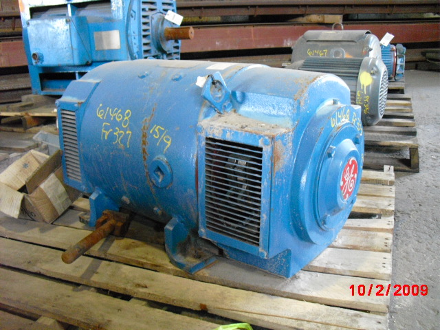 General Electric 15 HP 850 RPM 327AT DC Motors 61468