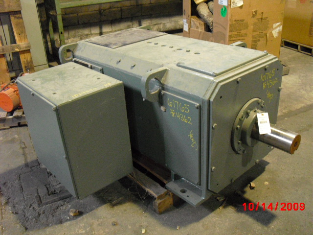 General Electric 400 HP 1150/1750 RPM 4362 DC Motors 61765