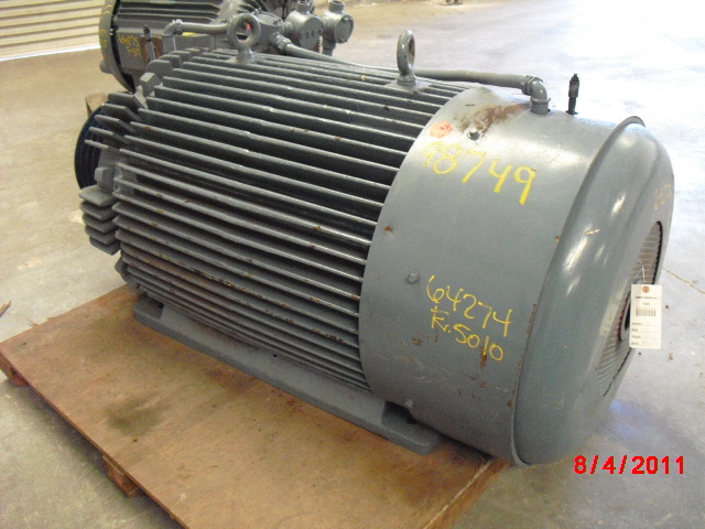 Howell 150 HP 1128 RPM 5010 Design D Motors 64274