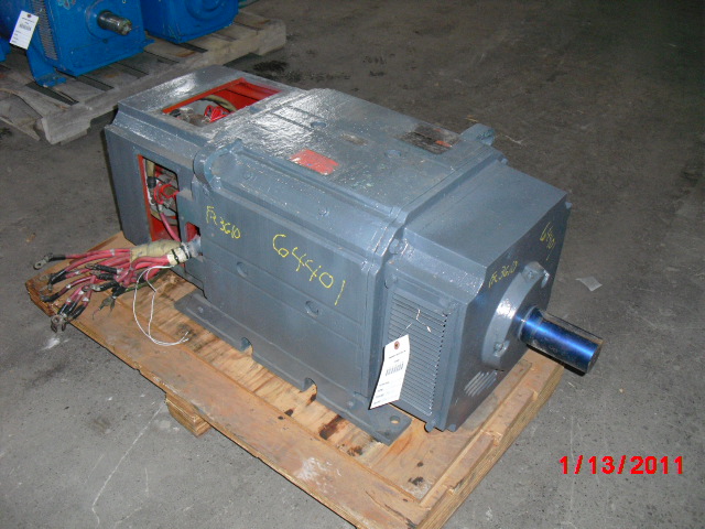 Reliance 100 HP 1000 RPM BB3610ATZ DC Motors 64401