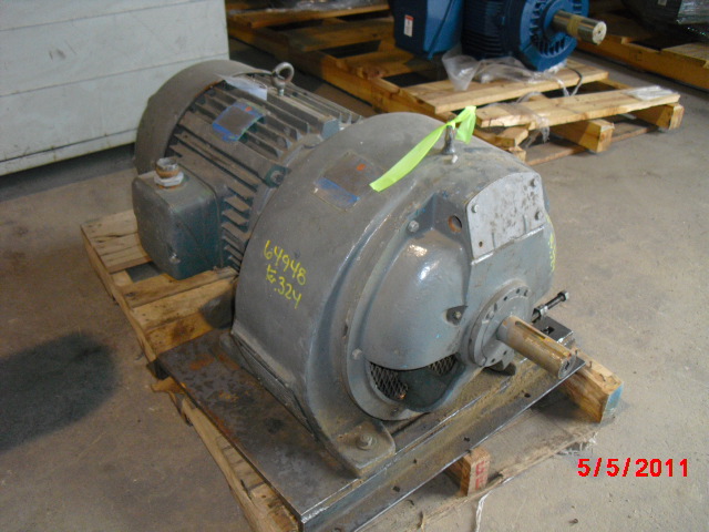 Louis-Allis 25 HP 200 RPM Variable Speed Motors 64948