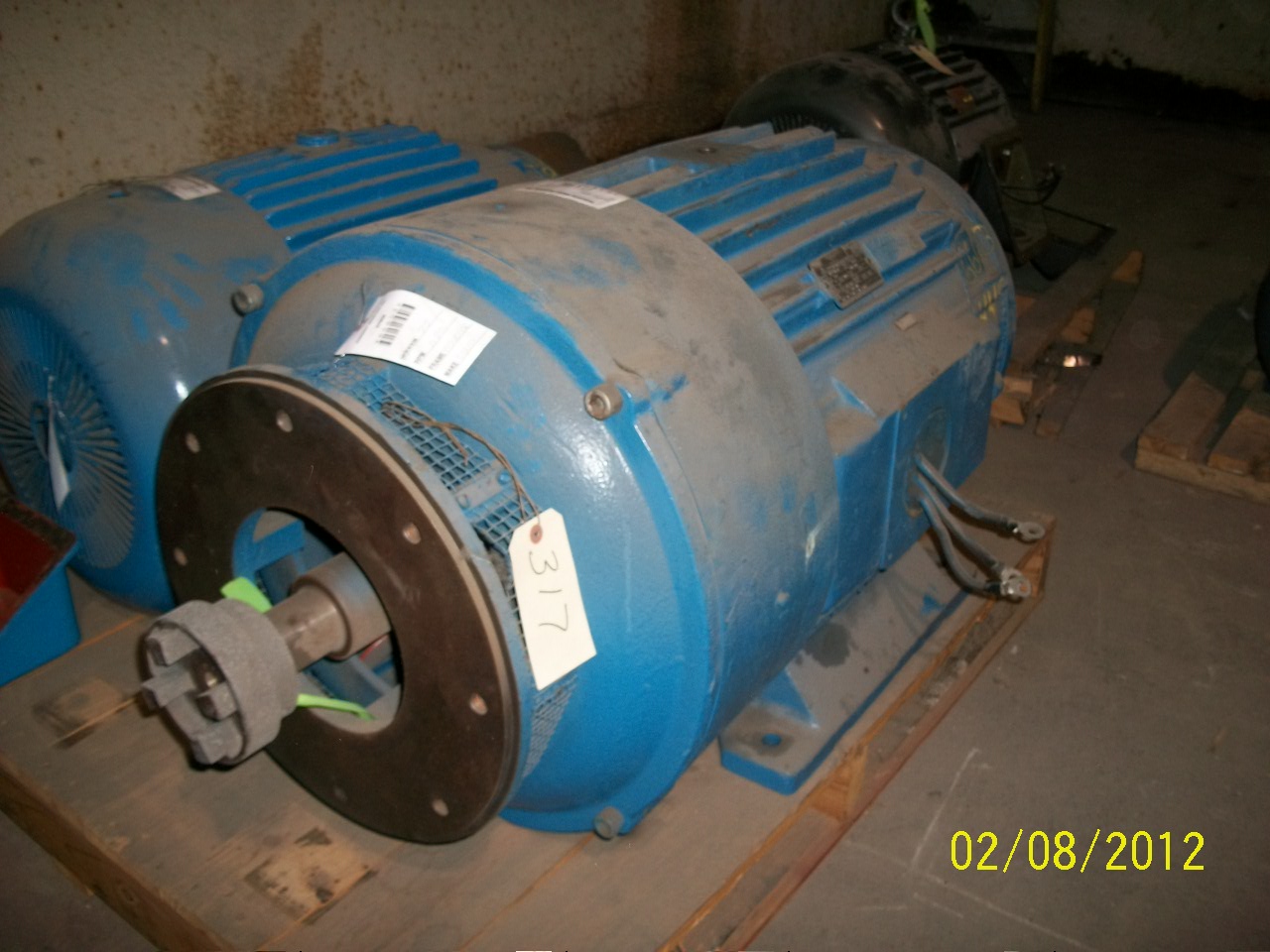 Delco 75 HP 1200 RPM 445UCFCZ Squirrel Cage Motors 66603