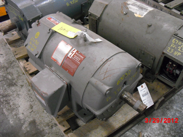 Louis-Allis 15 HP 1710 RPM 256T Slip Ring Motors 67030