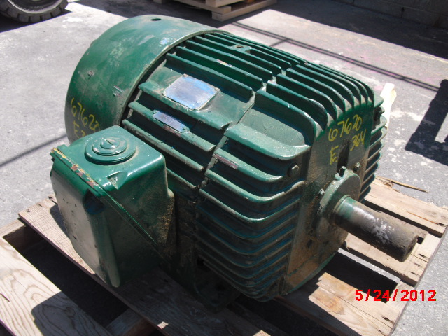 General Electric 40 HP 1200 RPM 364T Squirrel Cage Motors 67620