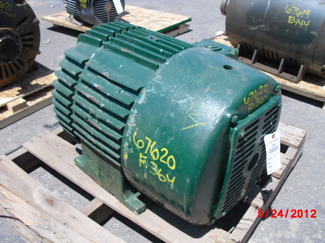 General Electric 40 HP 1200 RPM 364T Squirrel Cage Motors 67620