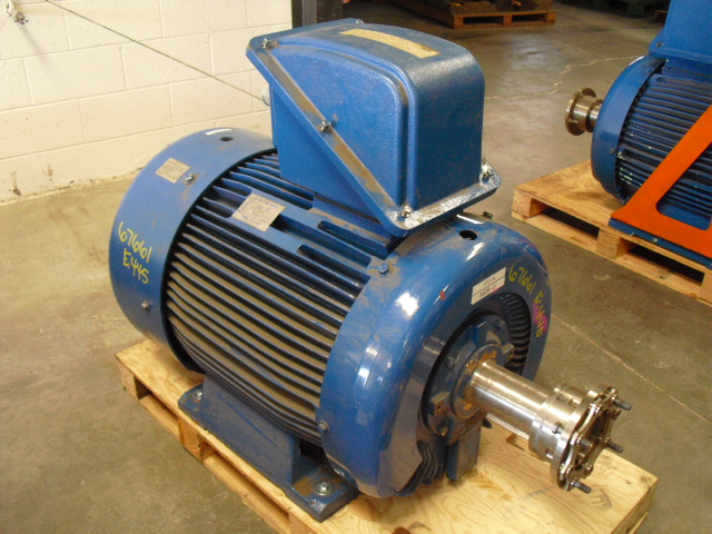 Teco Westinghouse 100 HP 1140 RPM 445T Design D Motors 67661