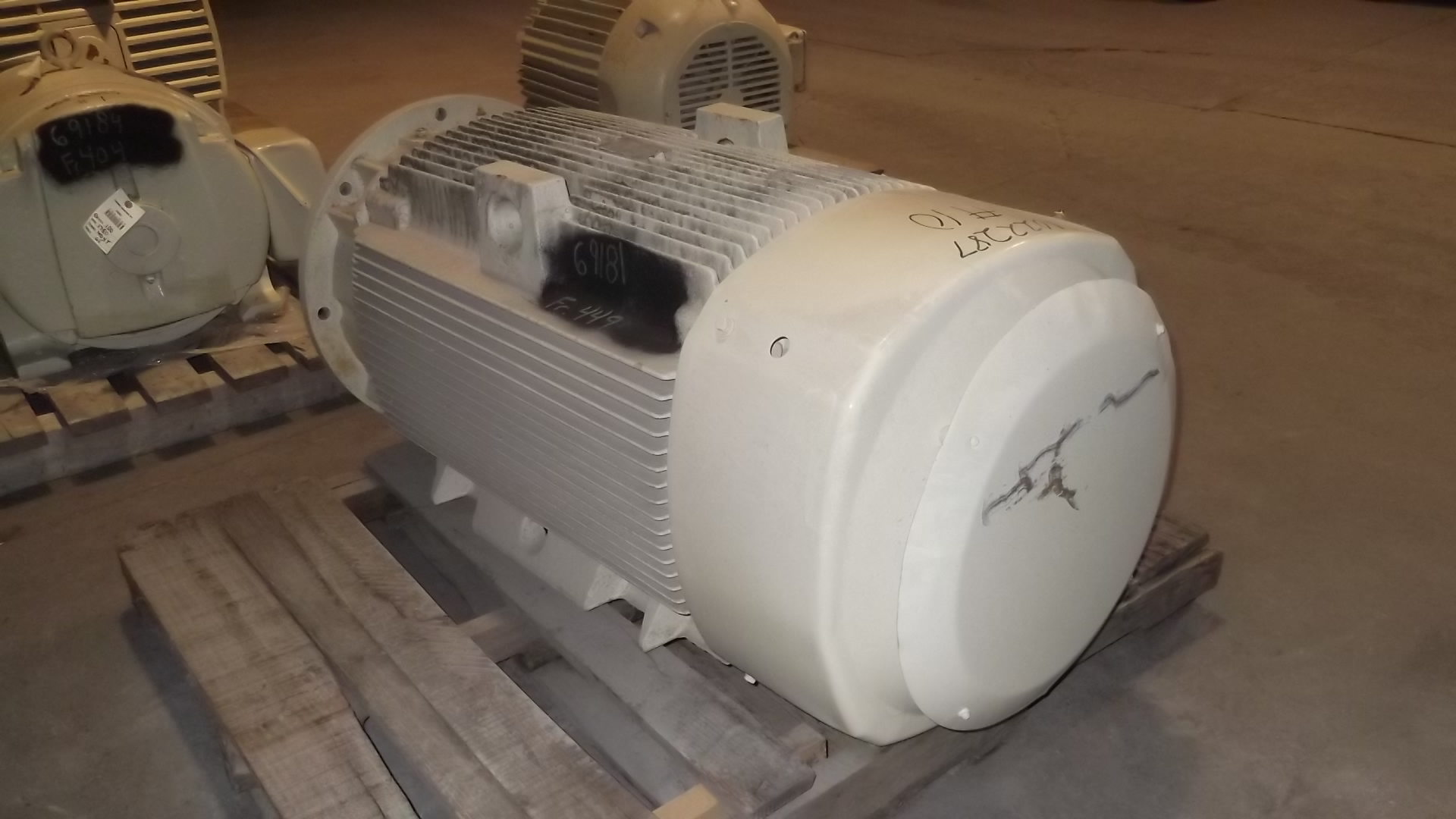 General Electric 150 HP 1800 RPM 449TS Squirrel Cage Motors 69181