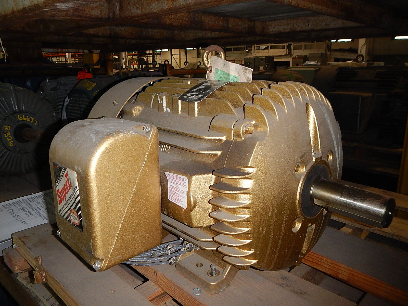 Baldor 15 HP 1200 RPM 286T Squirrel Cage Motors 69436
