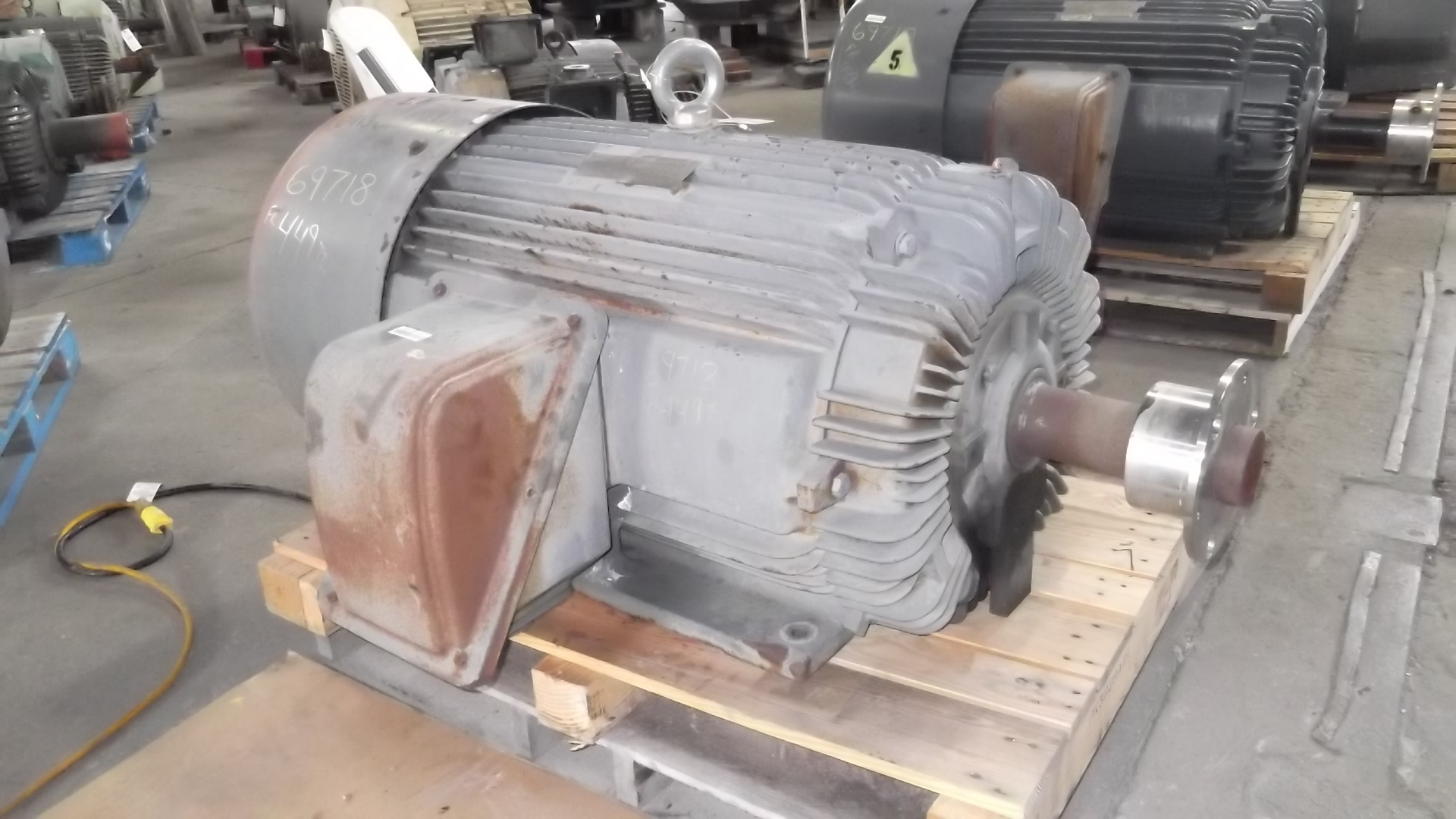 Teco Westinghouse 200 HP 1770 RPM 449TZ Multi Speed Motors 69718