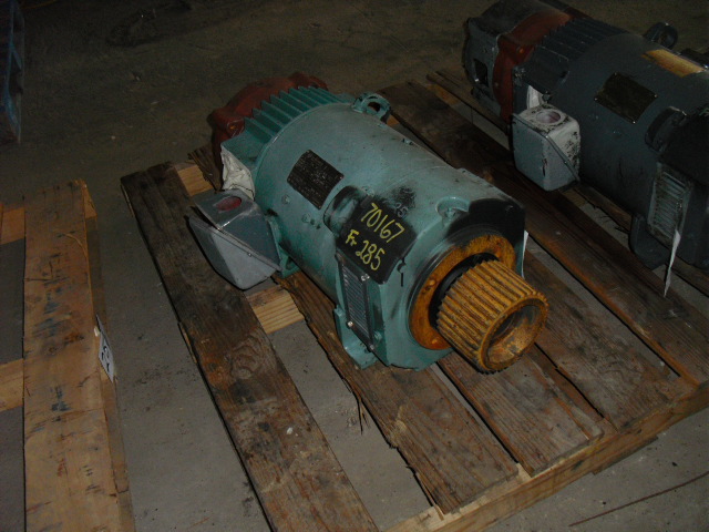 General Electric 15 HP 1750/2300 RPM 258AT DC Motors 70167