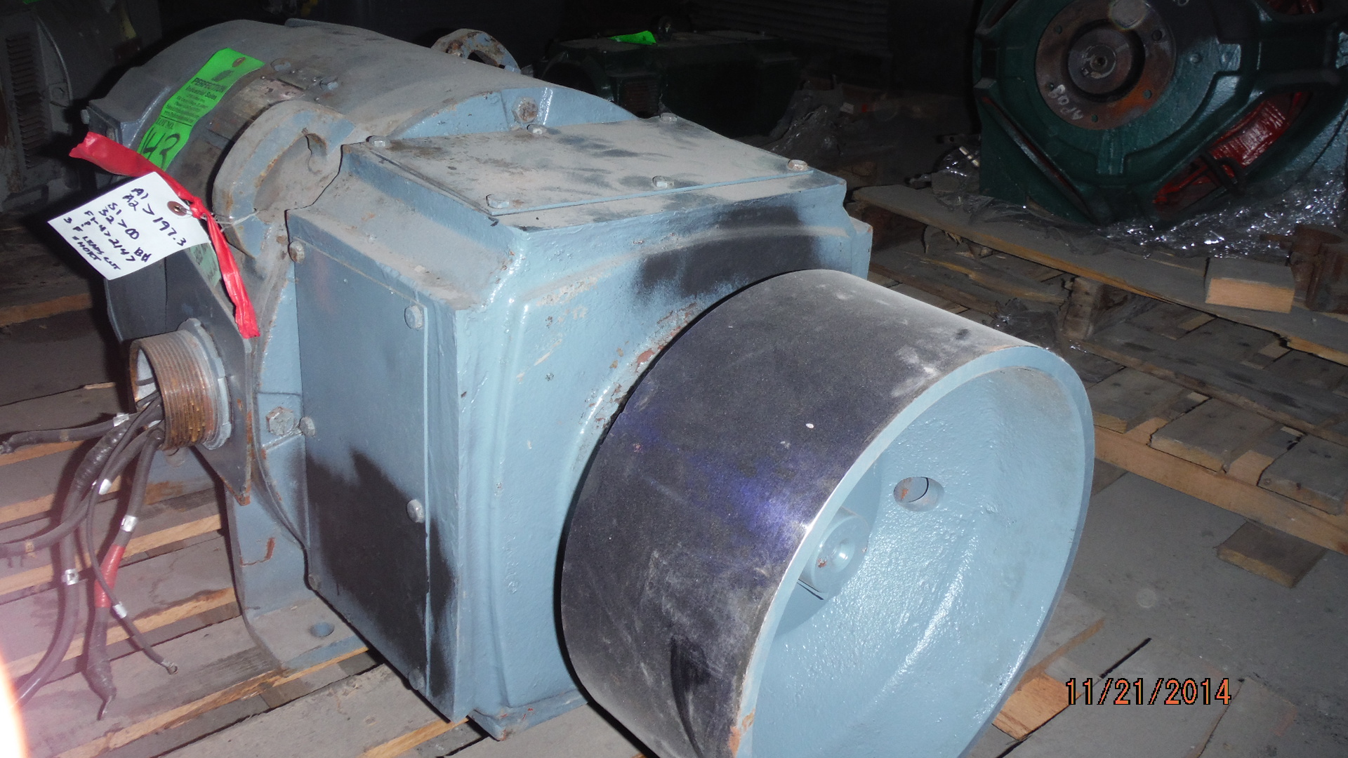 General Electric 40 HP 1150 RPM 366ATY DC Motors 72405