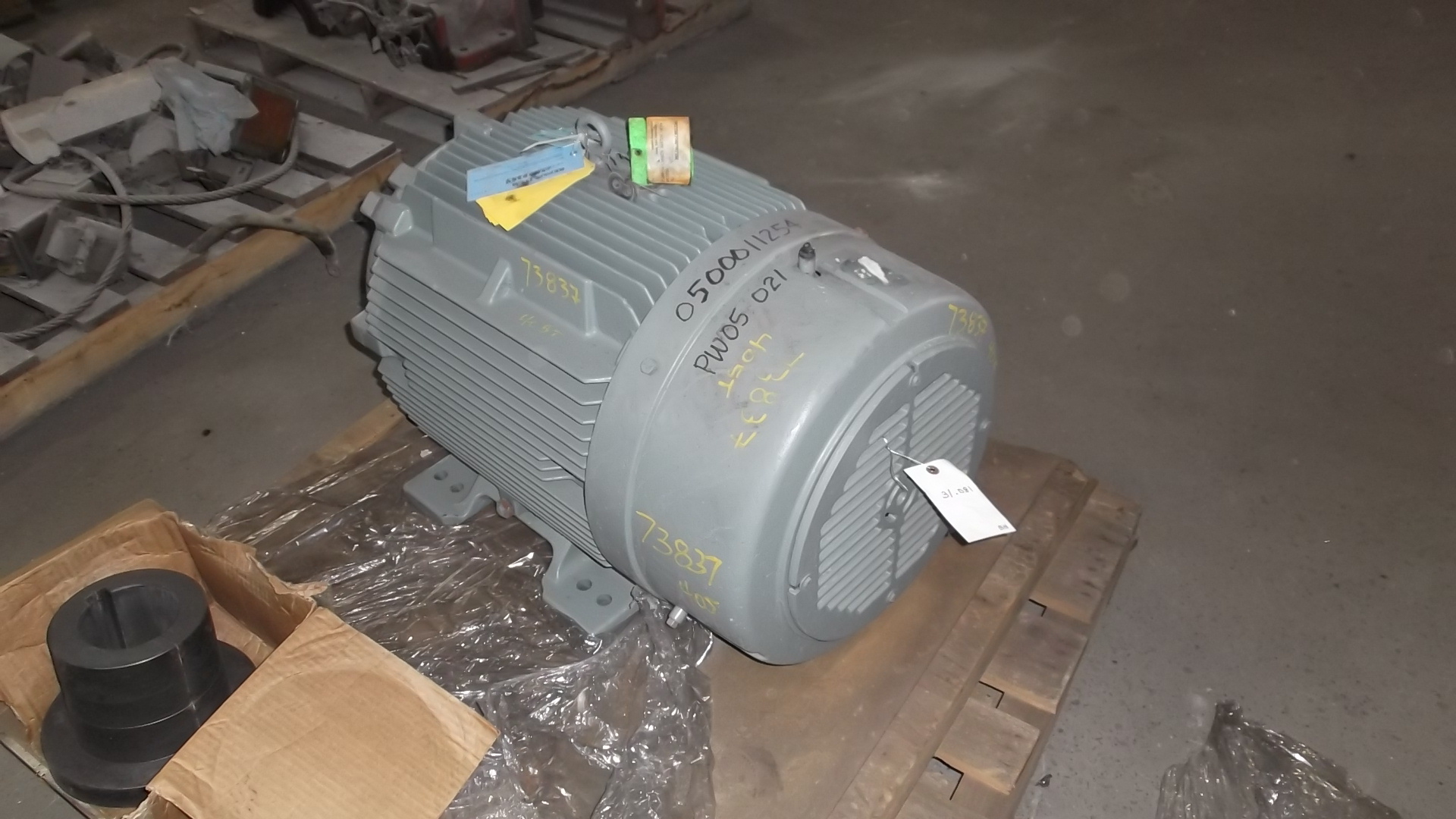 Siemens 100 HP 1800 RPM 405T Squirrel Cage Motors 73837