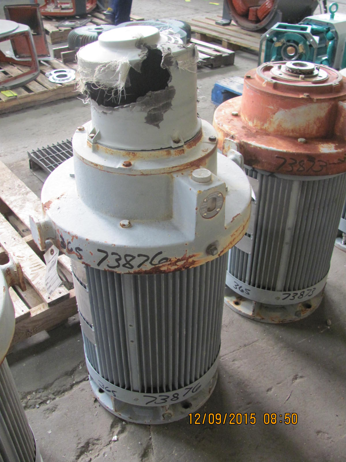 General Electric 75 HP 1765 RPM C365TP16 Vertical Motors 73876