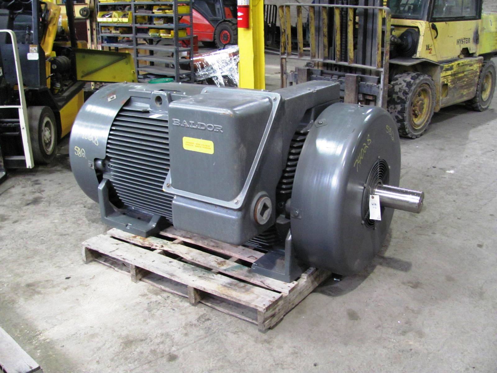 Baldor 900 HP 1800 RPM 5812 Squirrel Cage Motors 74028