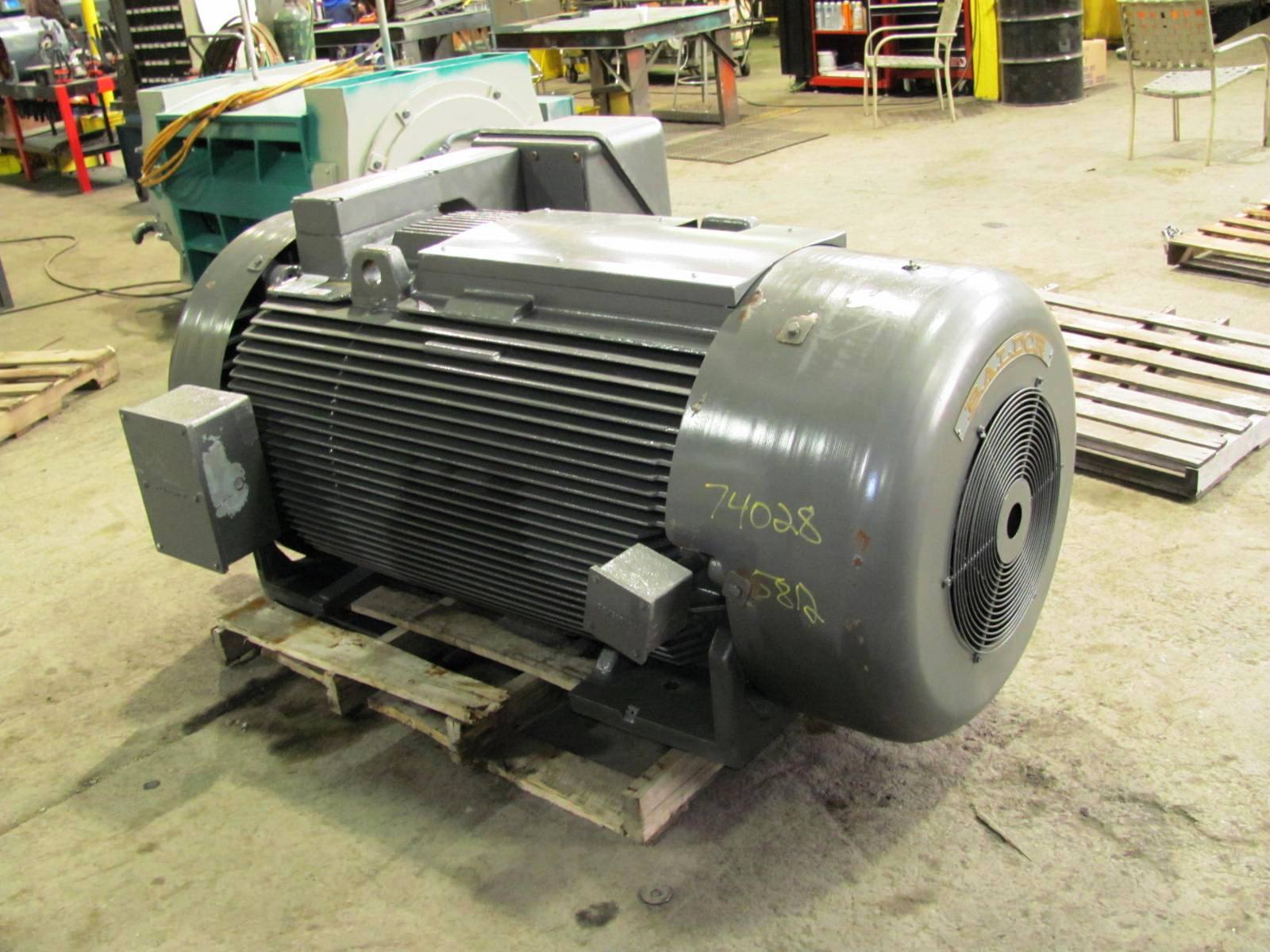 Baldor 900 HP 1800 RPM 5812 Squirrel Cage Motors 74028