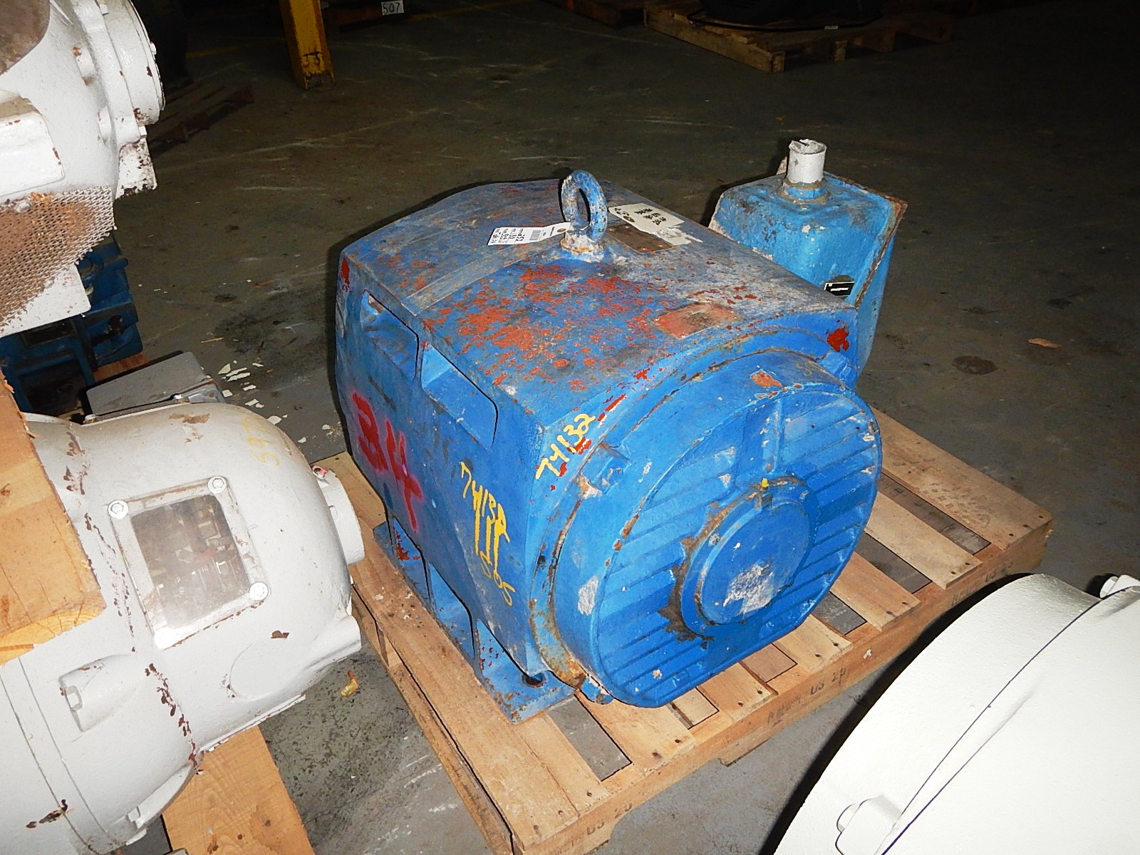 Toshiba 250 HP 1200 RPM 505US Squirrel Cage Motors 74132