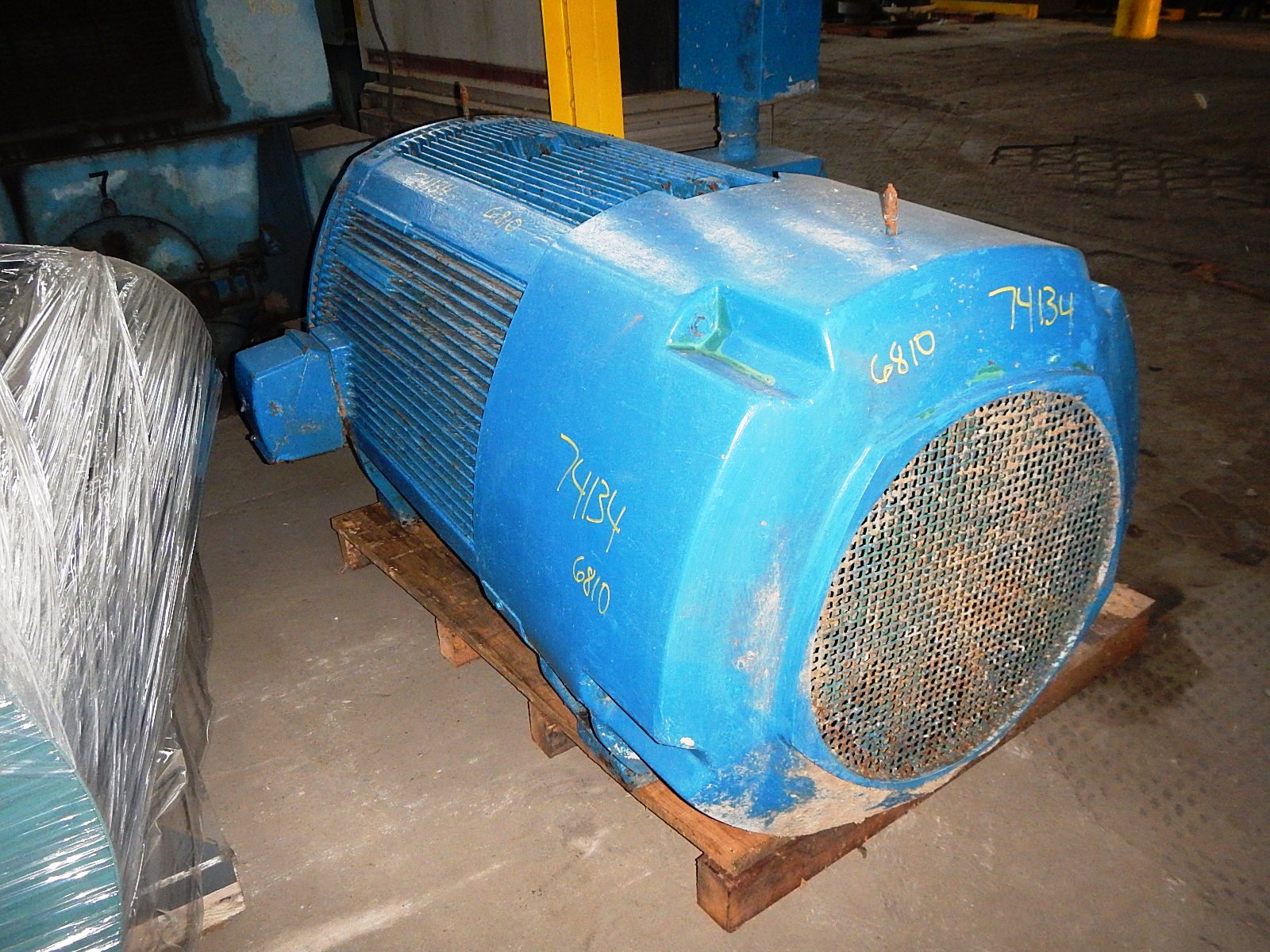 Westinghouse 400 HP 720 RPM 6810L Squirrel Cage Motors 74134