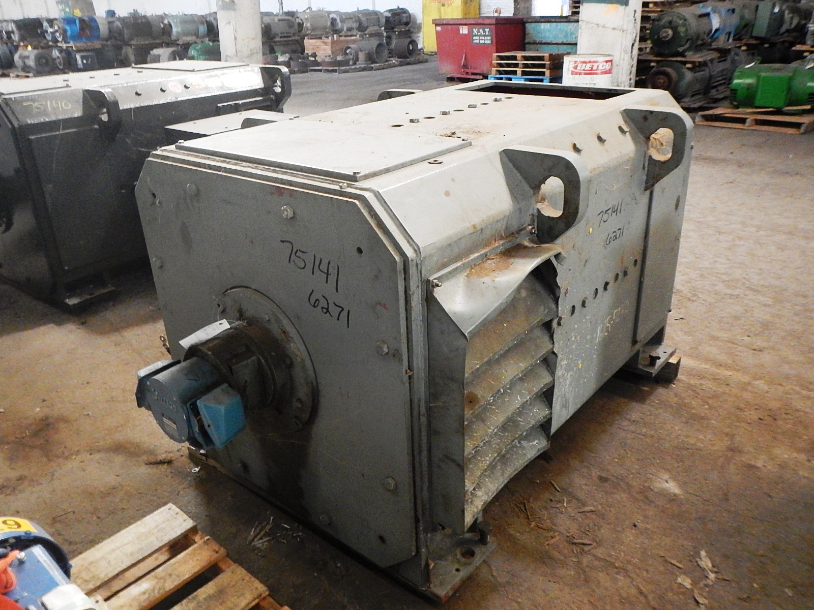 General Electric 200 HP 250/1500 RPM 6271 DC Motors 75141