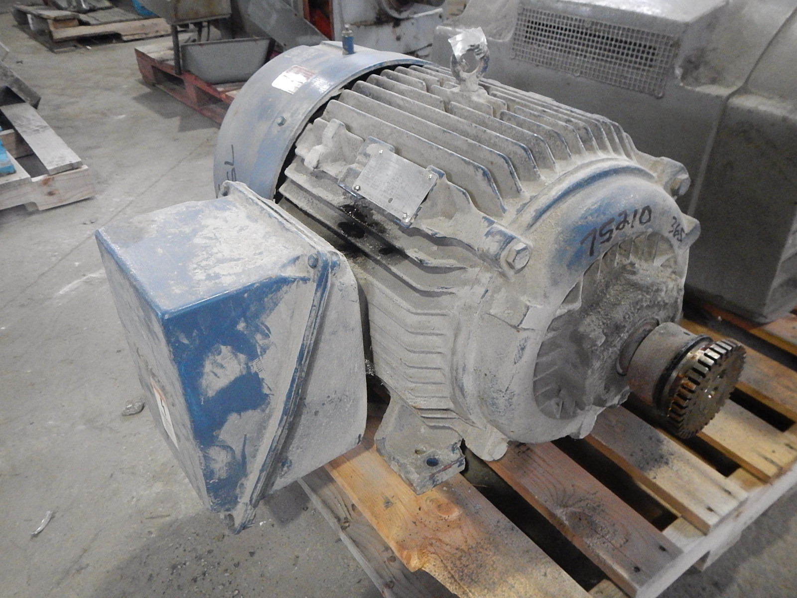Siemens 75 HP 3600 RPM 365TS Squirrel Cage Motors 75210
