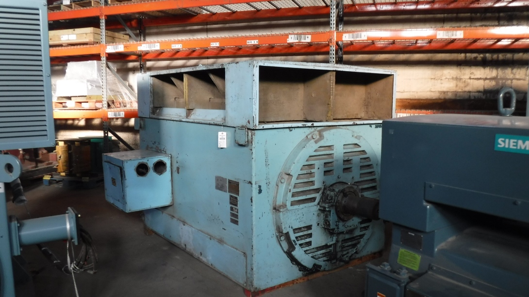 General Electric 3500 HP 3600 RPM 8512Z Squirrel Cage Motors 75551