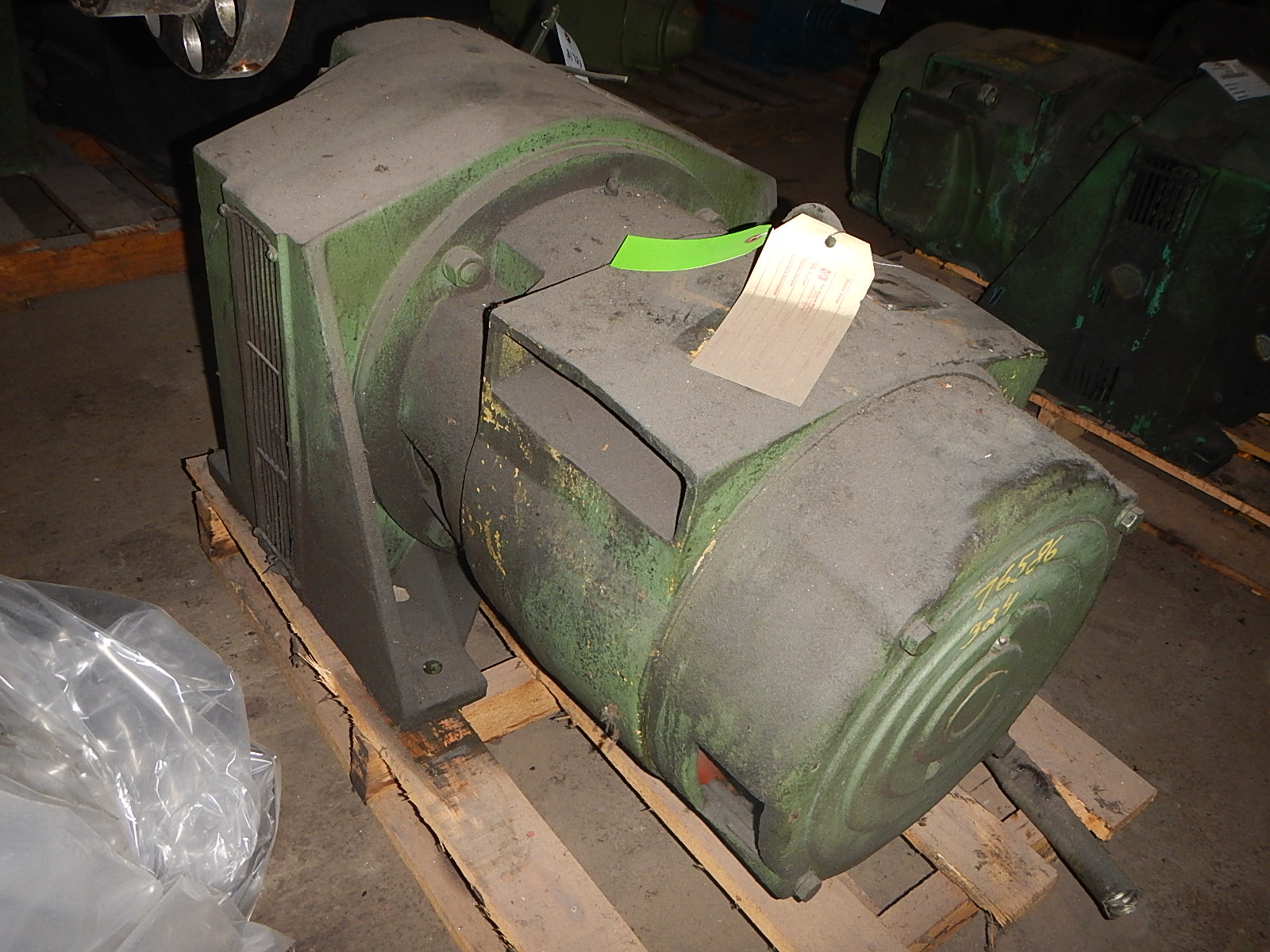 Dynamatic 40 HP 130 RPM Variable Speed Motors 76586