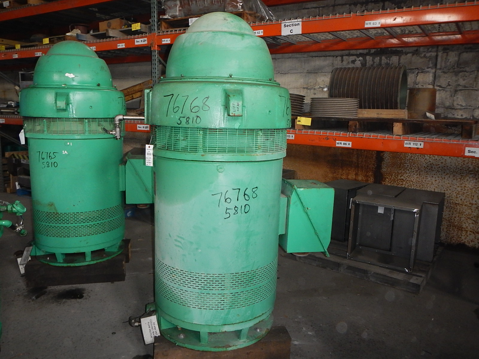 US Electric 400 HP 887 RPM 5810P Vertical Motors 76768