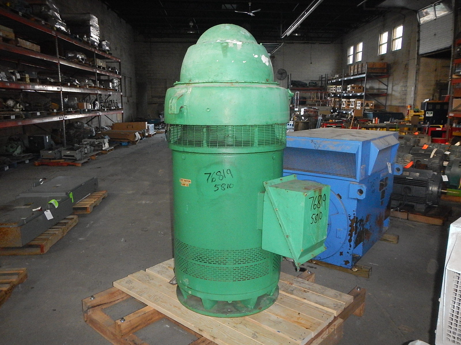 US Electric 400 HP 887 RPM 5810P Vertical Motors 76819