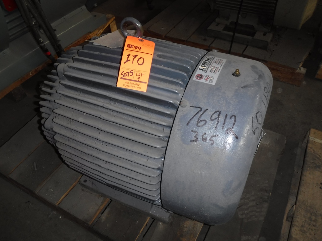 Marathon 50 HP 1200 RPM 365T Squirrel Cage Motors 76912