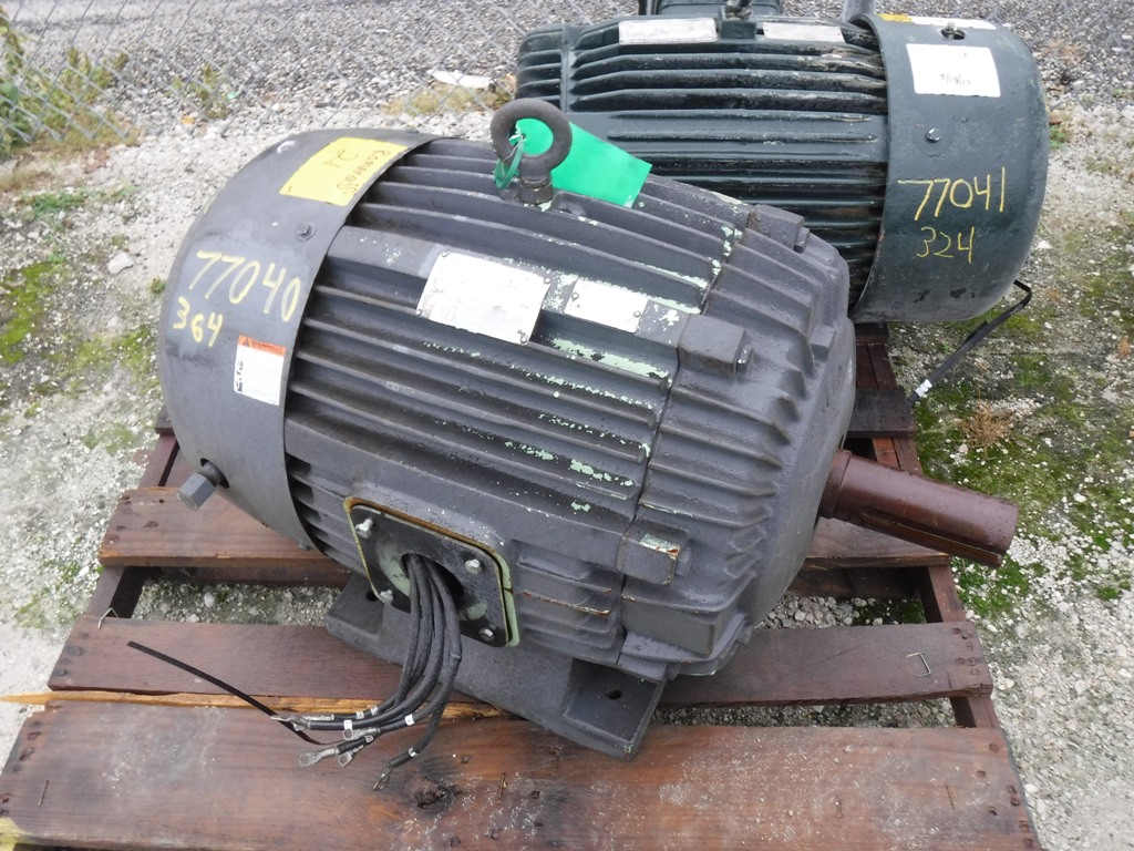 US Electric 50 HP 1785 RPM 364T Multi Speed Motors 77040