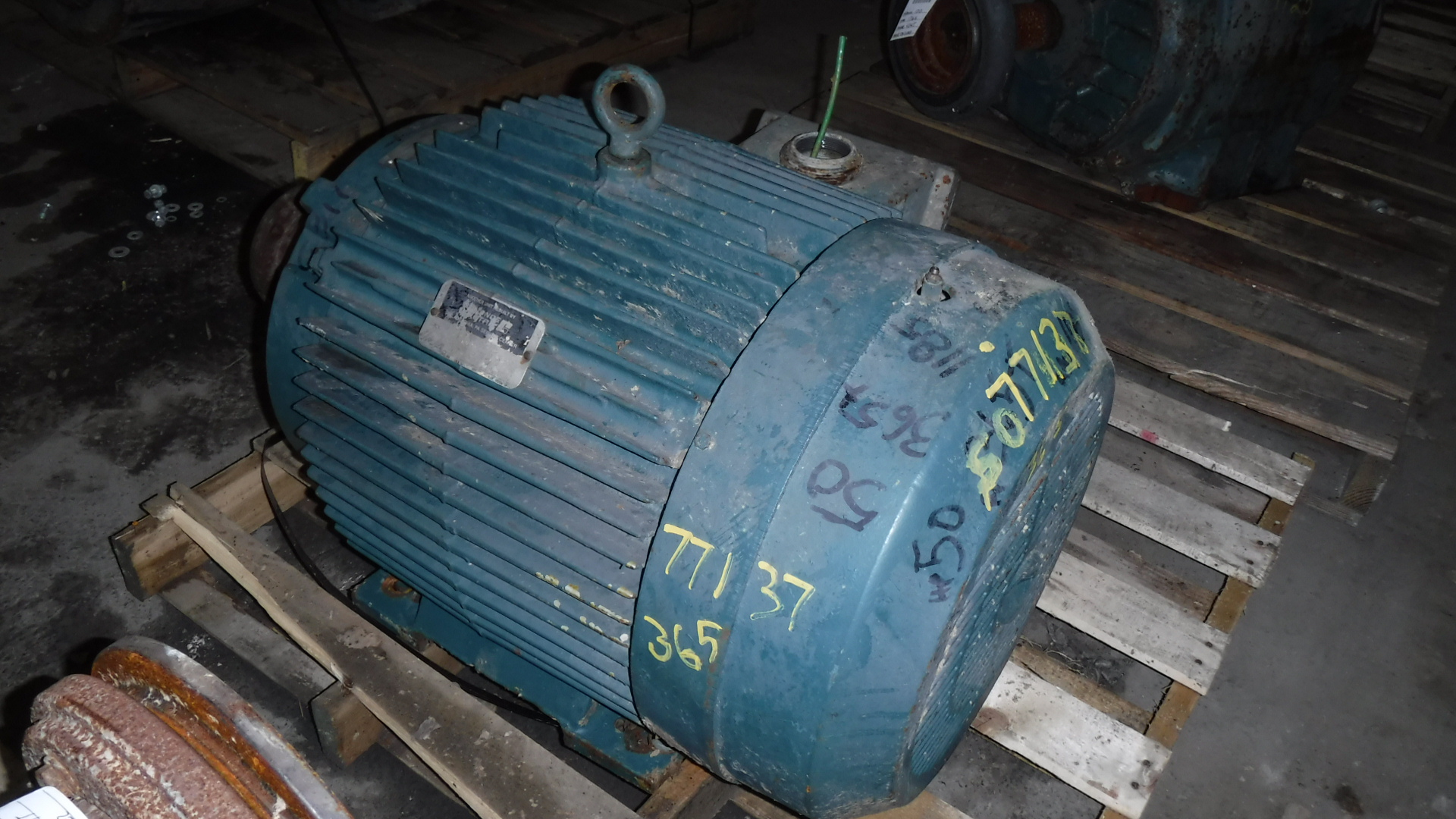 Reliance 50 HP 1200 RPM 365T Squirrel Cage Motors 77137