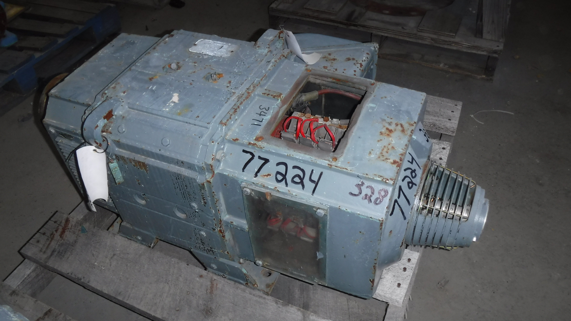 Reliance 75 HP 1750/2300 RPM BB328ATZ DC Motors 77224