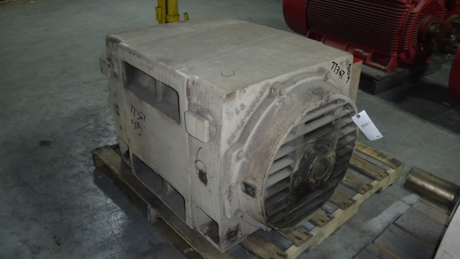 General Electric 350 HP 1800 RPM 509LL Squirrel Cage Motors 77367