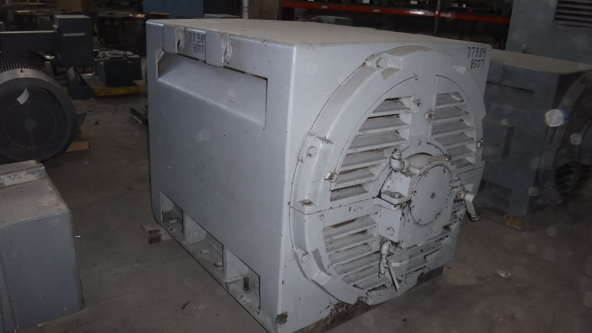 General Electric 800 HP 600 RPM 8507S Synchronous Motors 77384