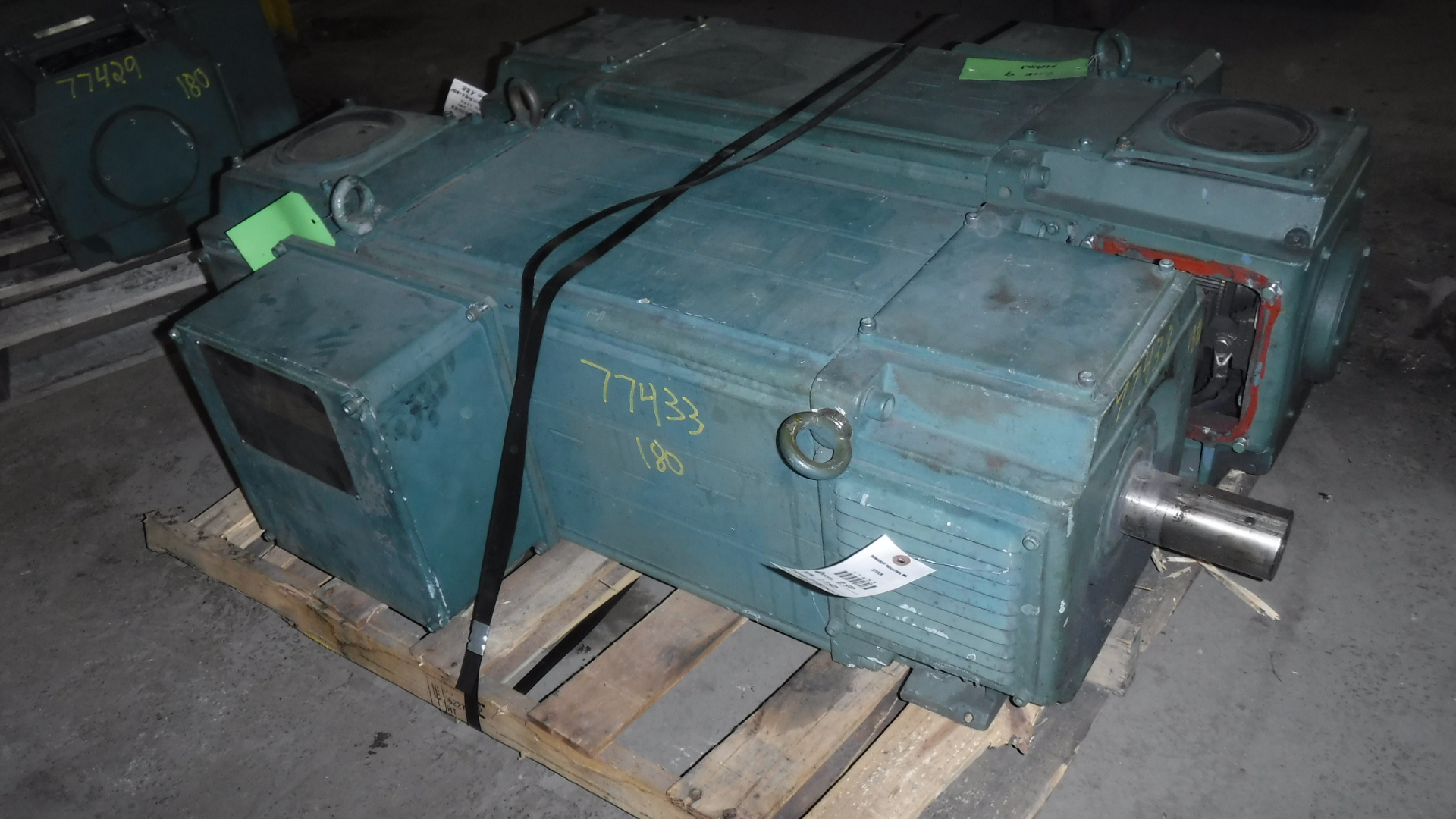 ABB 250 HP 1750 RPM 180U DC Motors 77433