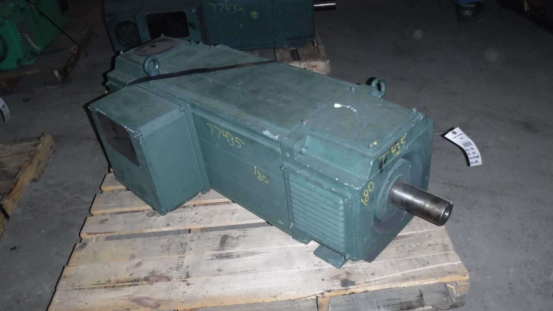 ABB 250 HP 1750 RPM 180U DC Motors 77435