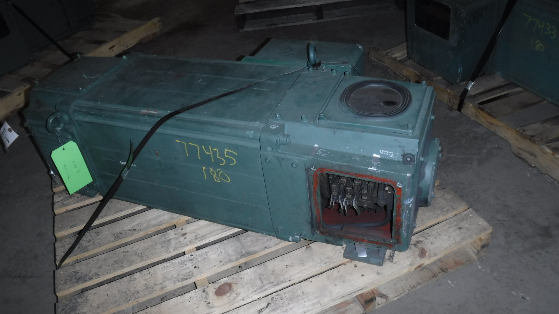 ABB 250 HP 1750 RPM 180U DC Motors 77435