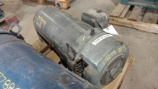 General Electric 10 HP 1750/2300 RPM 2512ATZ DC Motors 77879