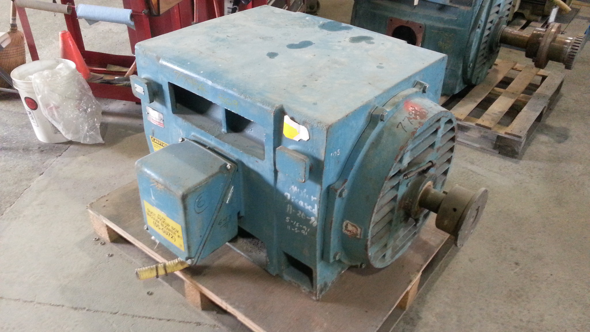 General Electric 350 HP 3600 RPM 509LS Squirrel Cage Motors 77954