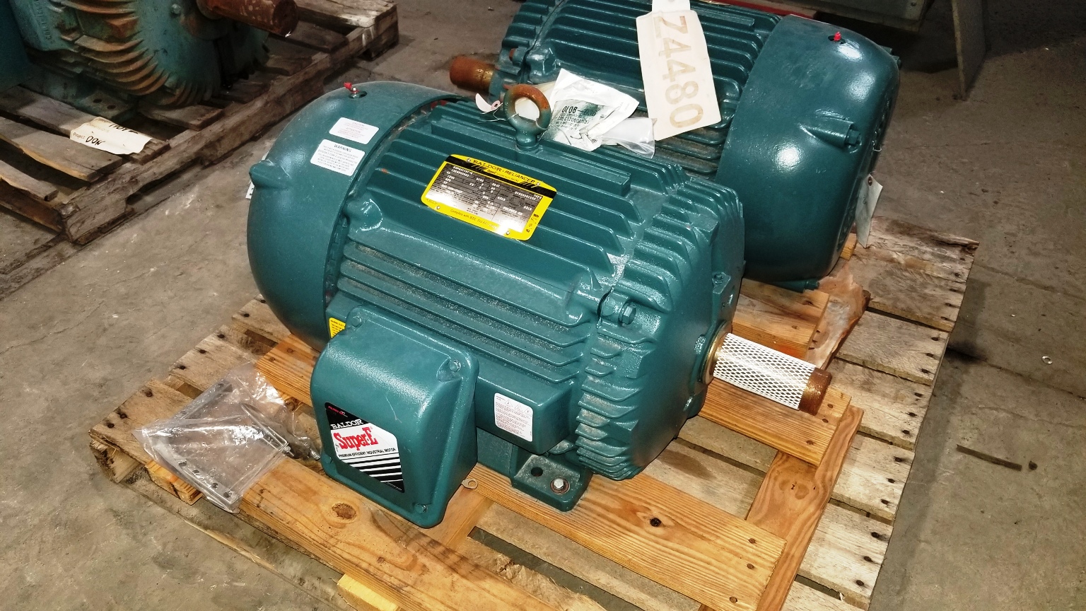 Baldor-Reliance 40 HP 1800 RPM 324T Squirrel Cage Motors 78450