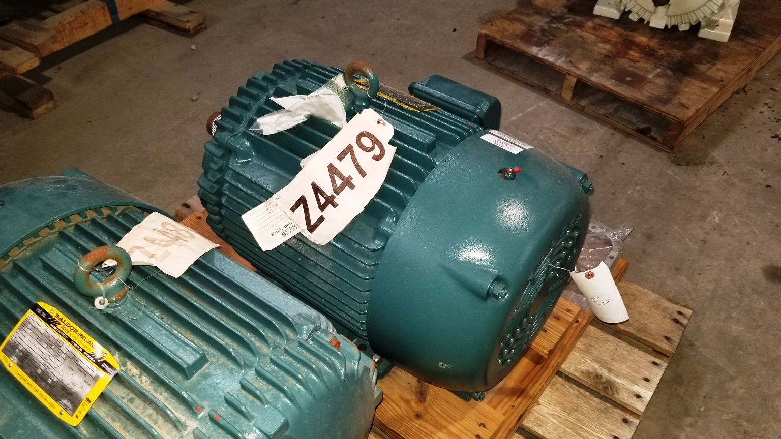 Baldor-Reliance 40 HP 1800 RPM 324T Squirrel Cage Motors 78450