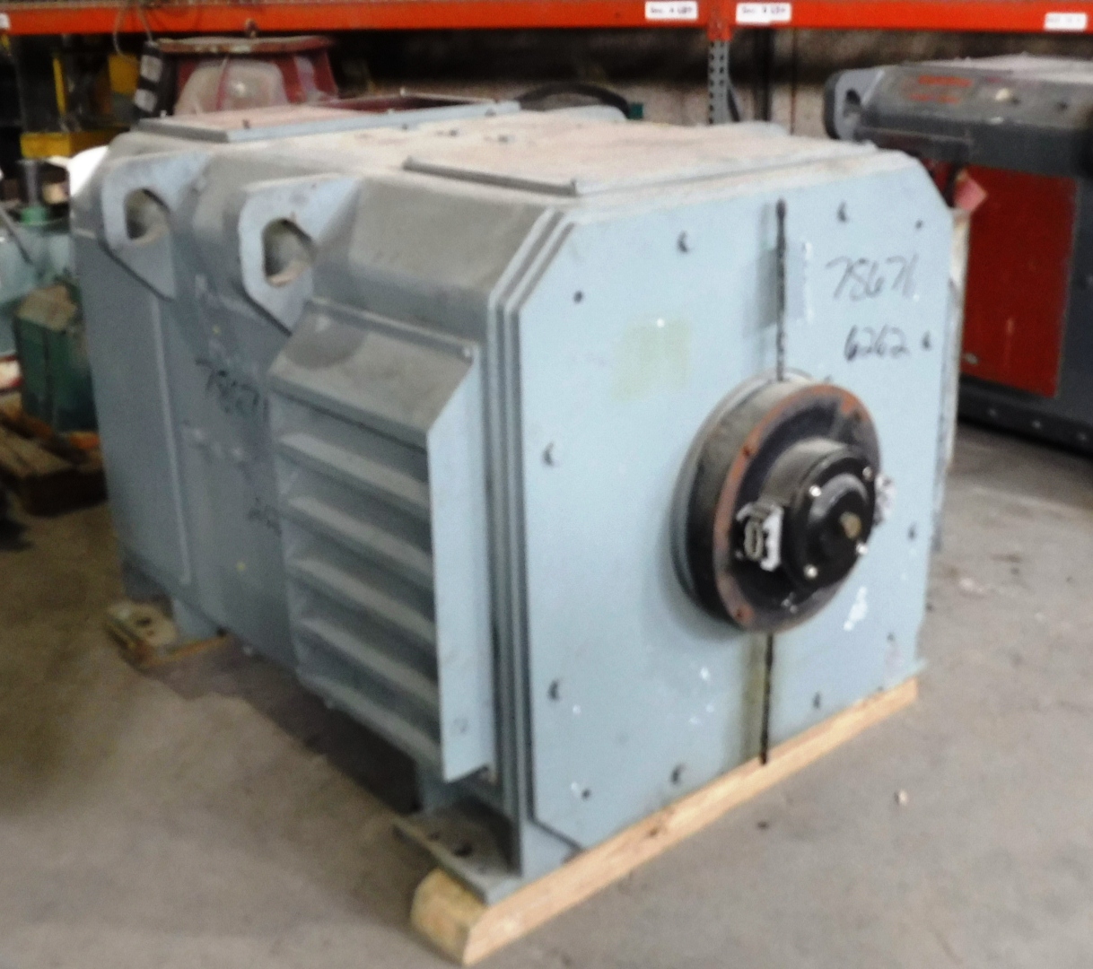 General Electric 500 HP 650/1200 RPM 6262 DC Motors 78671